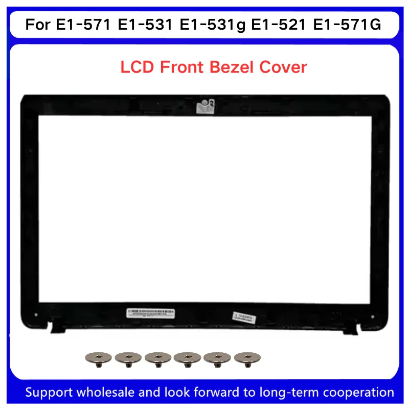 New For Kailxuling E1-571 E1-531 E1-531g E1-521 E1-571G Upper Case Palmrest Cover Bottom Base Case Cover LCD Front Bezel Cover