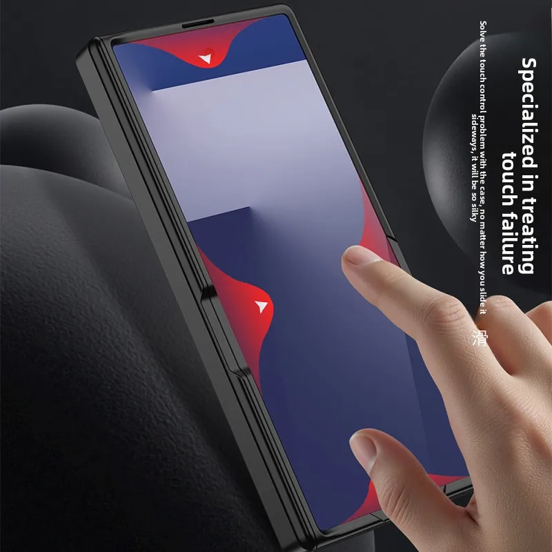 GKK Original Case for Samsung Galaxy Z Fold 7 5 6 5G Case Magnetic Hinge Armor Shockproof Matte Hard PC Cover For Z Fold 4