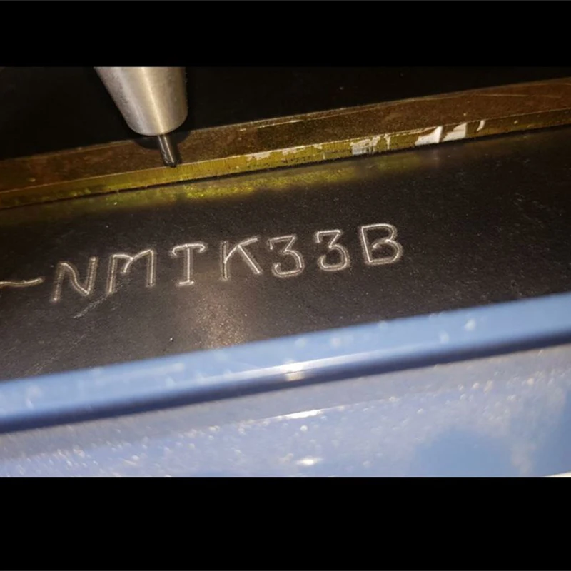 Chassis Number Marking Machine Pneumatic Marker Dot Peen Metal Marking Engraving 80*20Mm