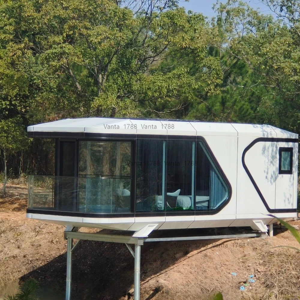 

Современные съемные морские контейнерные домики в стиле космических капсул, предназначенные для использования в суставах и переносных живых решений