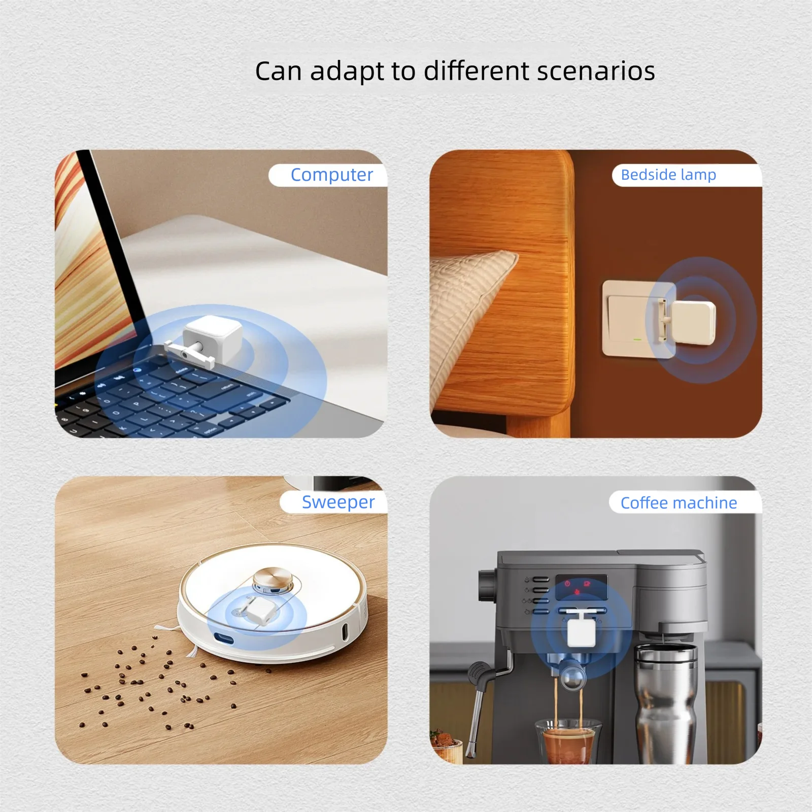 2026 Tuya Bluetooth Fingerbot Robot botón interruptor basculante control remoto prensa Robot soporte Google Home Alexa asistente de voz