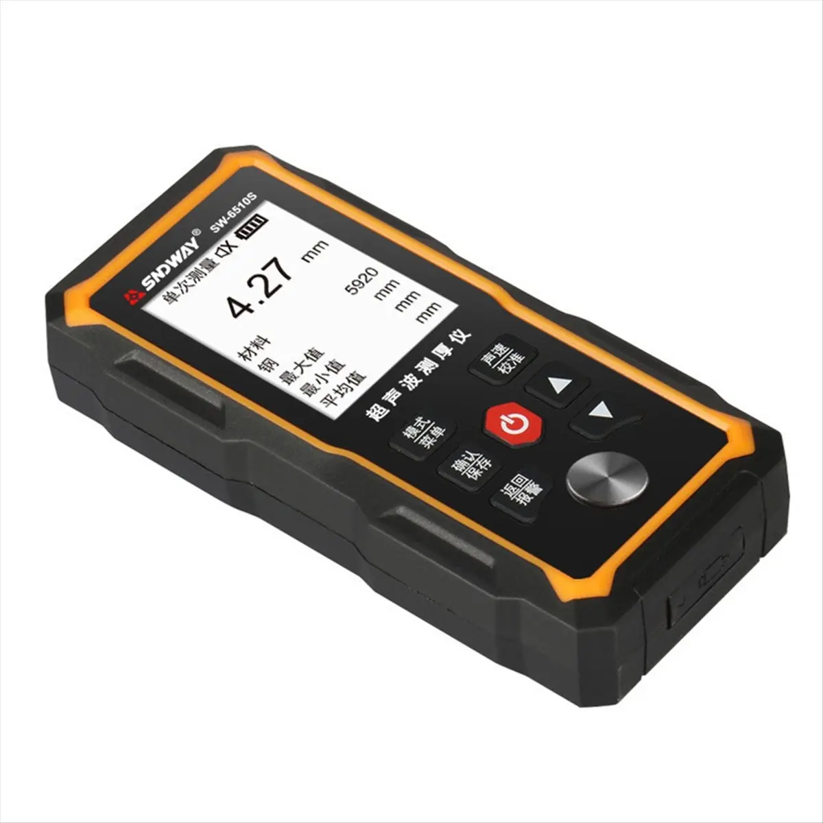 SWXF  SW-6510S Ultrasonic Thickness Gauge Sw-6510s Plastic Glass Metal Steel Plate Stainless Steel Pipe Wall Thickness Tester