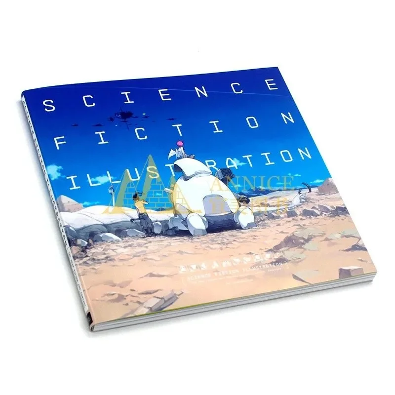 Near Future and Imagined Worlds Science Fiction Illustration PIE Artbook Works Picture Book Collection Pixiv Mai Yoneyama Style