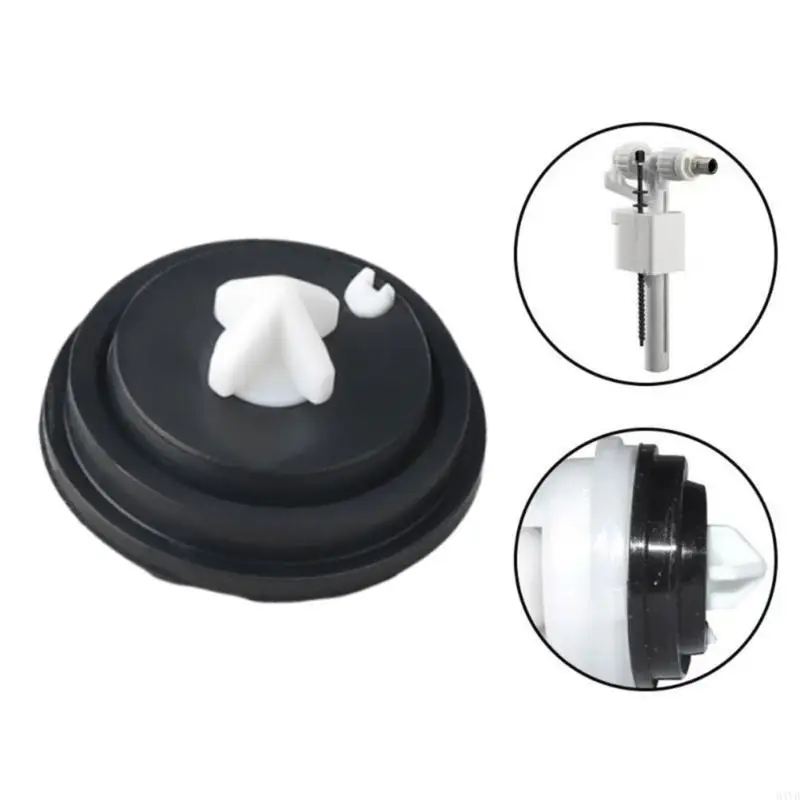 28 mm x 15 mm Toilet Fill Seal Washer Rubber Seal Part for Side Inlet Repair, Leak Maintenance and Worn Part Replacement Use