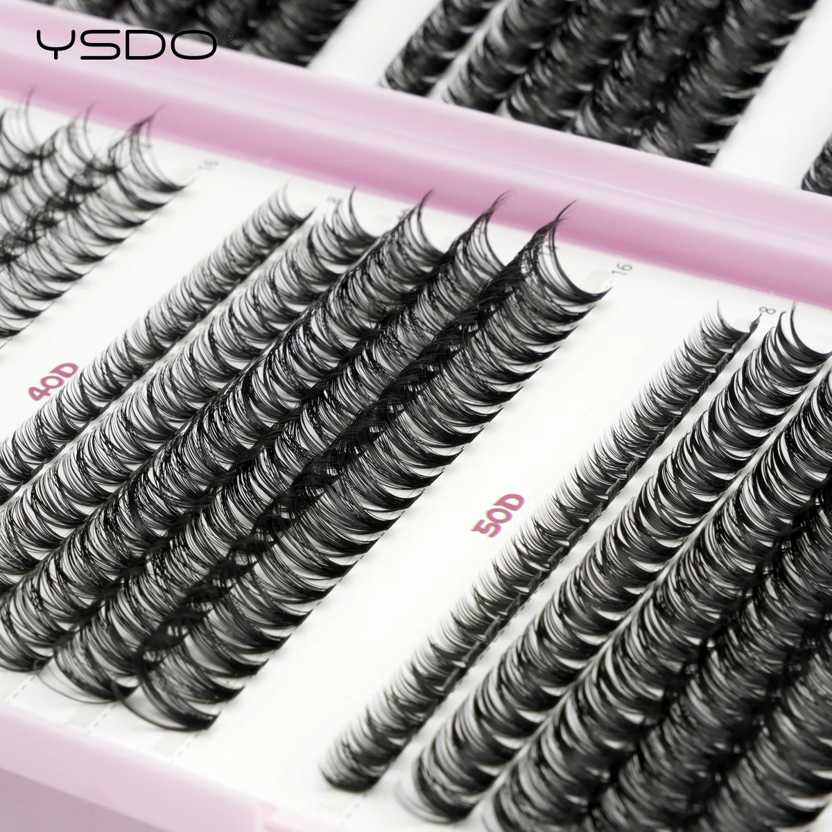 Ysdo Diy Wimper Extensie Natuurlijke Valse Wimpers Clusters Lash Bond En Afdichting En Pincet Make-Up Pluizige Wimpers Maquiagem Tools