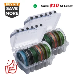 Goture Caja para sedal transparente con desagüe