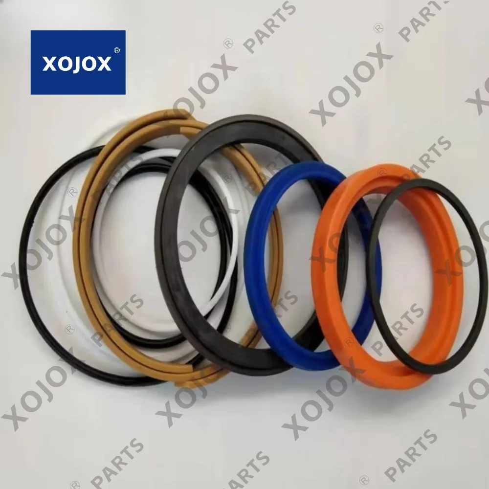 

XOJOX Комплект уплотнительных колец сальника гидравлического цилиндра колесного погрузчика L90B Комплект уплотнений цилиндра VOE11990026 VOE11990028 VOE11990050 Машины P