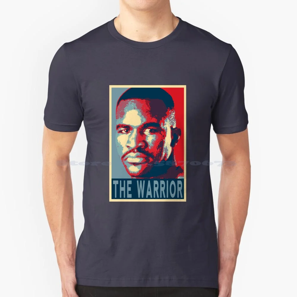 Evander Holyfield The Warrior T Shirt 100% Cotton Tee Evander Holyfield Roy Jones Jr Manny Pacquiao Julio Cesar Chavez George