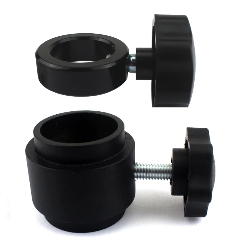 Industrial Stereo Microscope Video Camera Stand Holder Metal Pillar Bar 25mm 32mm Fixing Ring with Screw