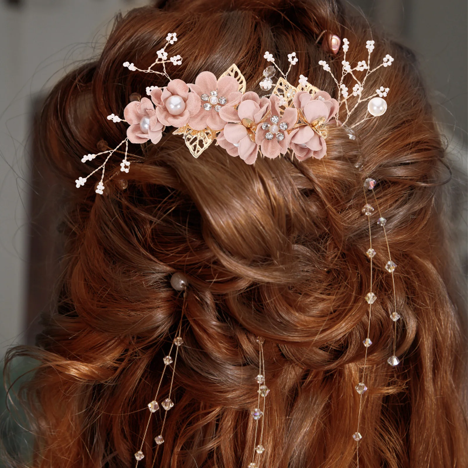 

4 Pcs Wedding Hair Accessories Accessory Headpiece for Women Bridal Bride Headpieces