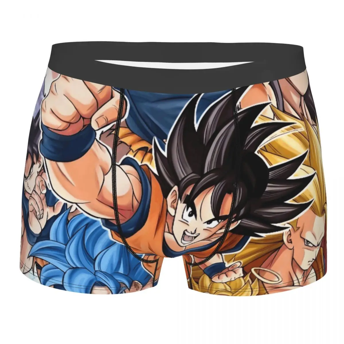 

Custom Male Fashion Ultra Instinct Goku Cartoons Underwear Boxer Briefs Breathable Shorts Panties Underpants
