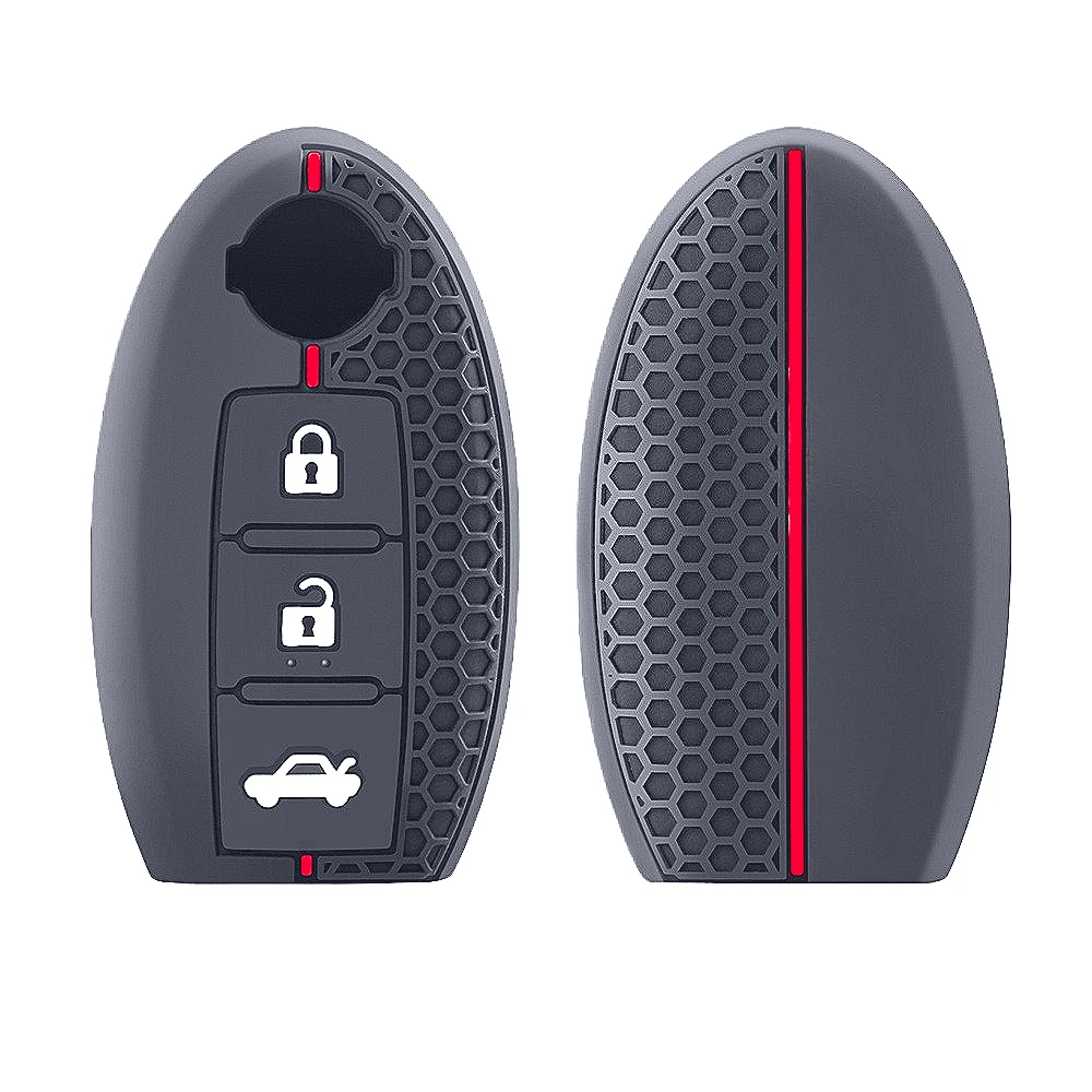 New Silicone Car Key Case Cover Shell for Nissan Qashqai X-Trail T32 T31 Juke J10 J11 Kicks Tiida Pathfinder Note for Infiniti