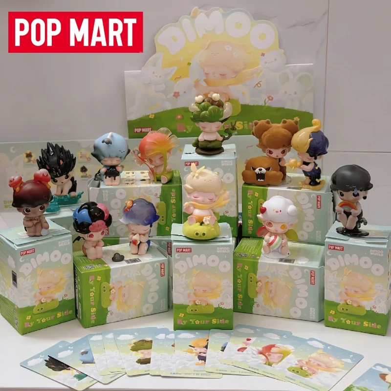 

Genuine POP MART Dimoo by your side series blind box Fashion Trendy Toys Surprise Gift Desktop Ornament exquisite festival Gifts