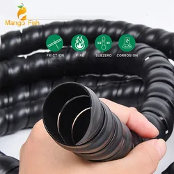 1/2/5M Winding Tube 8/10/12/16/20 mm Wire Organizer Cable Protection Sleeve Tube Protection Sleeve Spiral Wrap Winding Protector