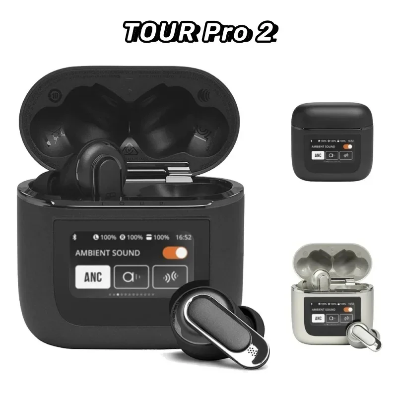 

Upgraded Bluetooth5.3 Headphones Tour Pro 2 Mijia Wireless Earbuds ANC In-Ear Earphones Built-in Mic Waterproof Sports Headest