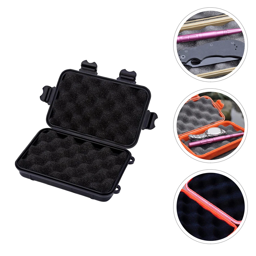 

2pcs Outdoor Survival Kit Durable Waterproof Compact Storage Box For Adventurer Explorer Universal Container