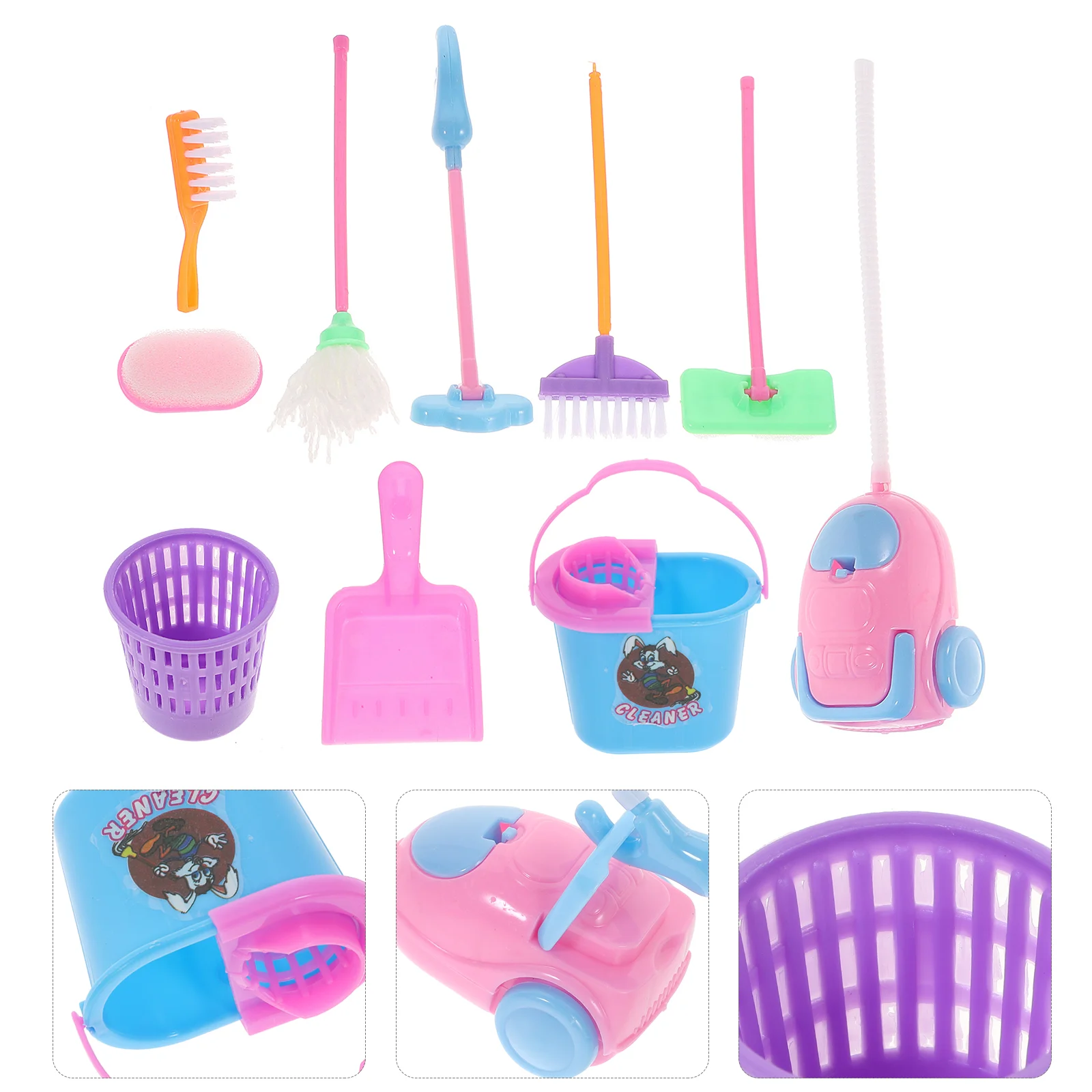 Simulation Sanitary Ware Toys House Accessories Learning Miniature Things Vacuum Cleaner