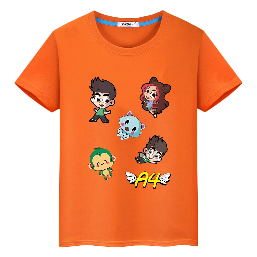 

Влад Бумага А4 Print T-shirt 100% Cotton Kawaii Tops boys Short Merch A4 anime Tees pride tshirt y2k one piece kids clothes girl