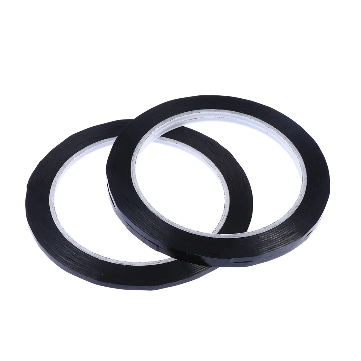 

6pcs Black Marking Tape 3mmx66m Adhesive Strips for Whiteboard Dry Erase Craft Wall Decor Grid Lines Chart Tape
