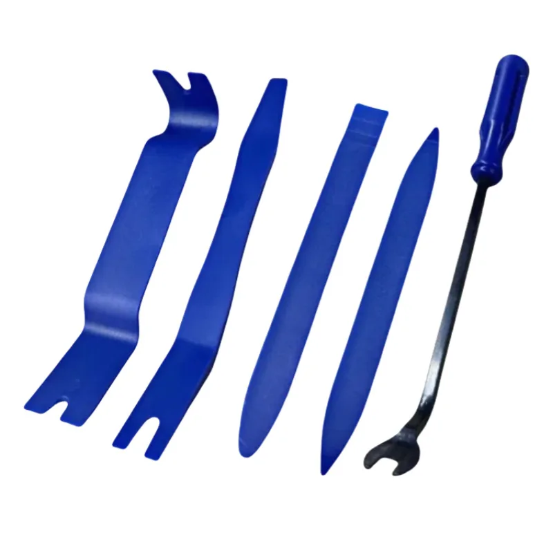 5pcs Professional Automotive Interior Disassembly Tool Set, Suitable for Door Panels, Center Console and Screws, Battery Free