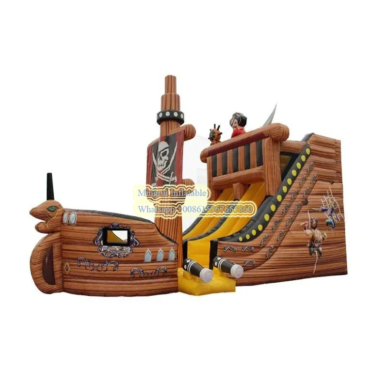 Factory direct sales Inflatable slides Inflatable fun city Inflatable pirate ship