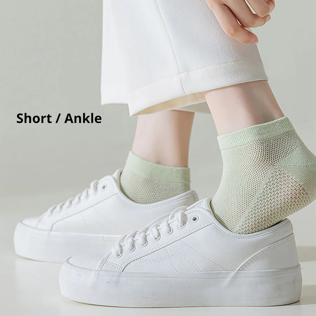8 Pairs/set Women Cotton Socks Breathable Summer Ankle Socks Black White Lady Thin Mesh Short Socks Fast Shipping