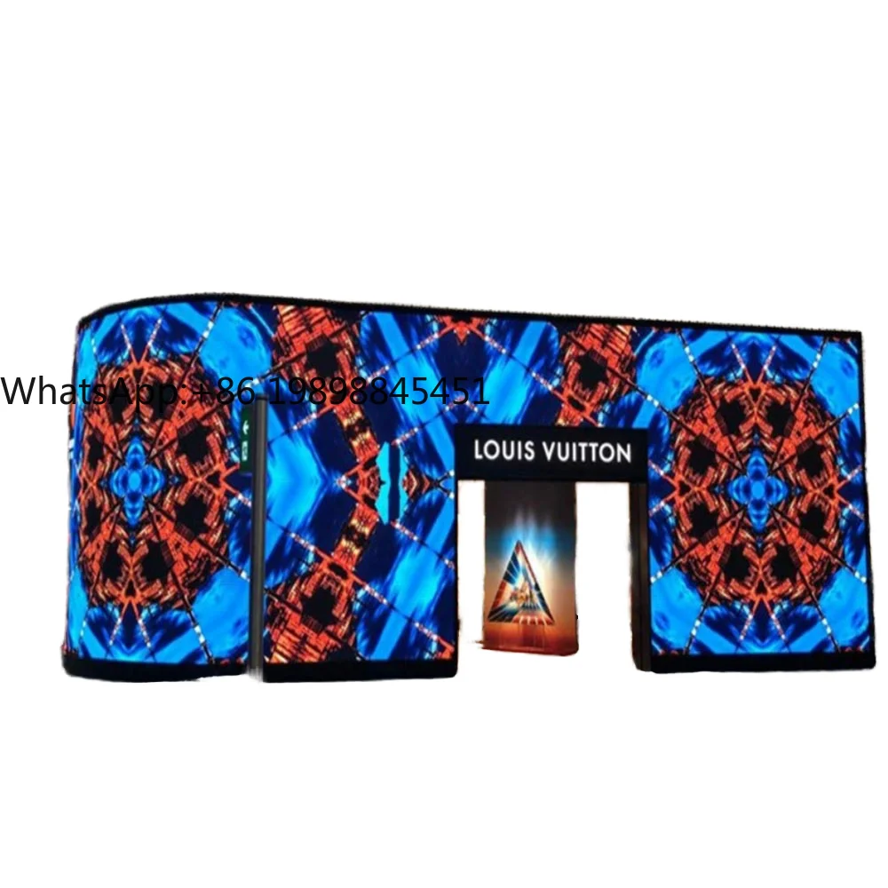 

LEDVDI Curved Panel Videotron Big Flexible Digital Signage LED Screen for Advertising Video Wall Billboard Display and Poster