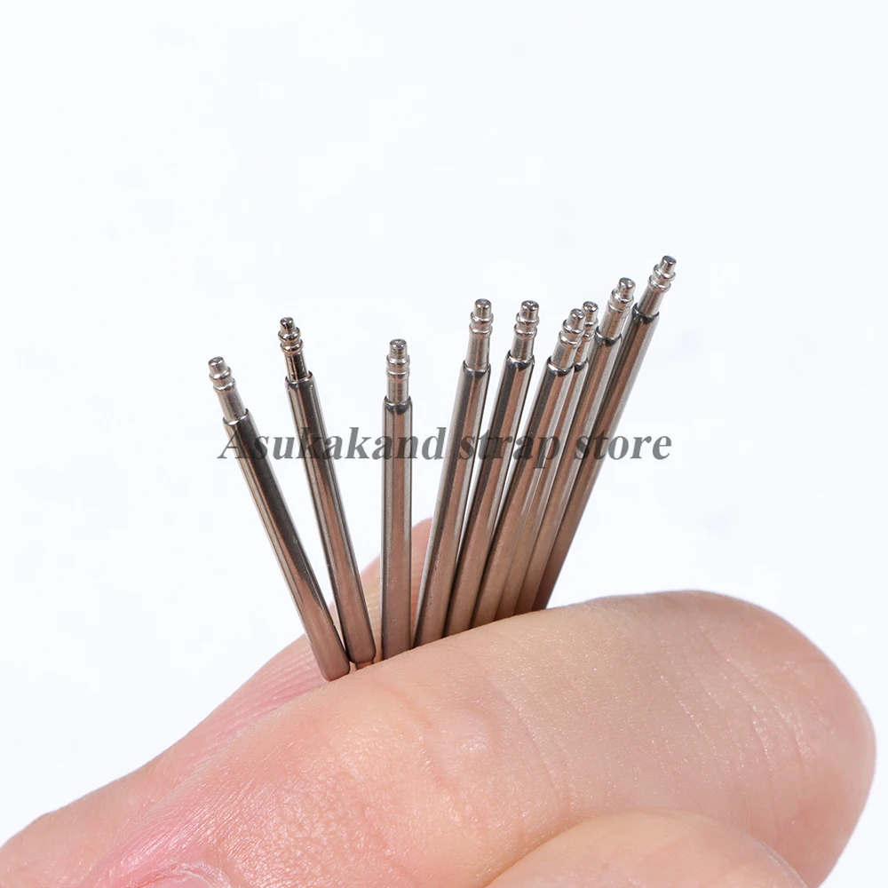 Barras de mola de aço inoxidável, kit de reparo de relógio-270/360 peças, barras de mola sem costura, atacado, tamanho 8-25mm, plástico durável e caixa de metal
