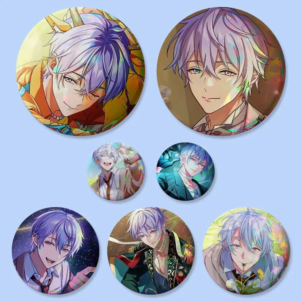 Towa Otonashi Anime Figure Badges Button Round Creative Pin Brooch Badge Bag Decor Accessories Fans Collect Friends Gifts