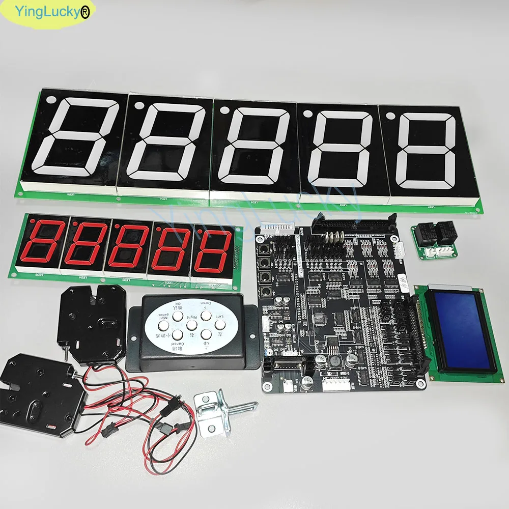 Challenge 10 Second 7 Second Timer Game Kit Arcade Price Game Kid Machine DIY Kit Joystick With Motherboard With Wires Cable