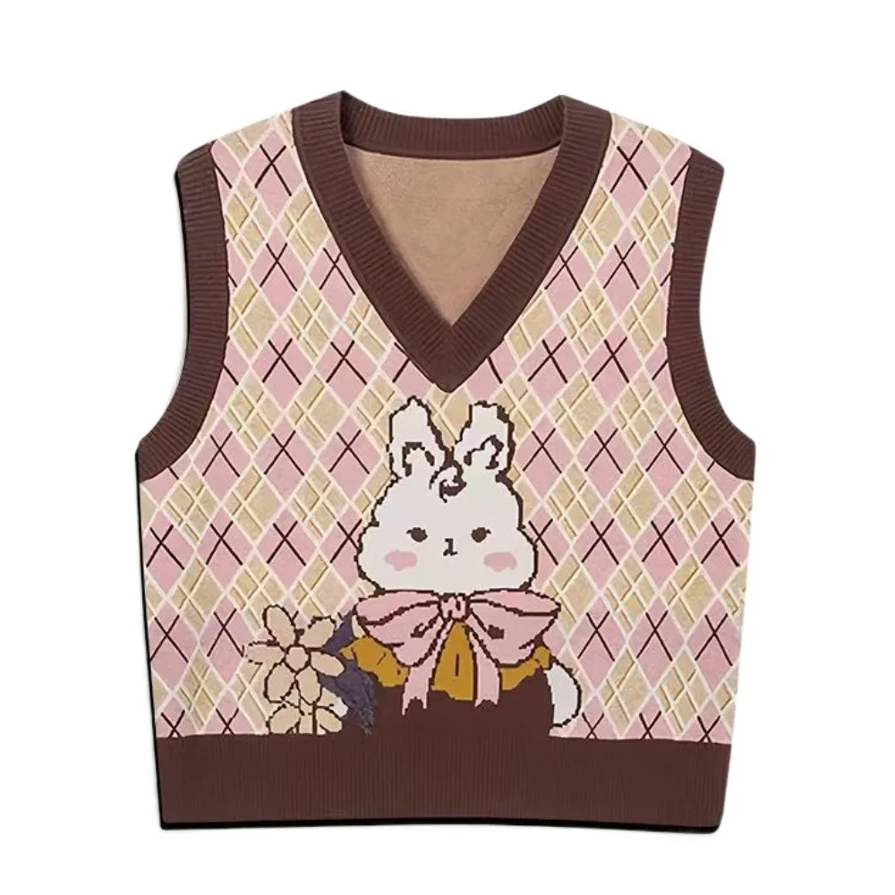 Simulated Printing Knitted Sweater Mouse Pad Anti-Slip Desk Sweater Mouse Mat Cartoon Rubber Keyboard Mice Mat Office Supplies