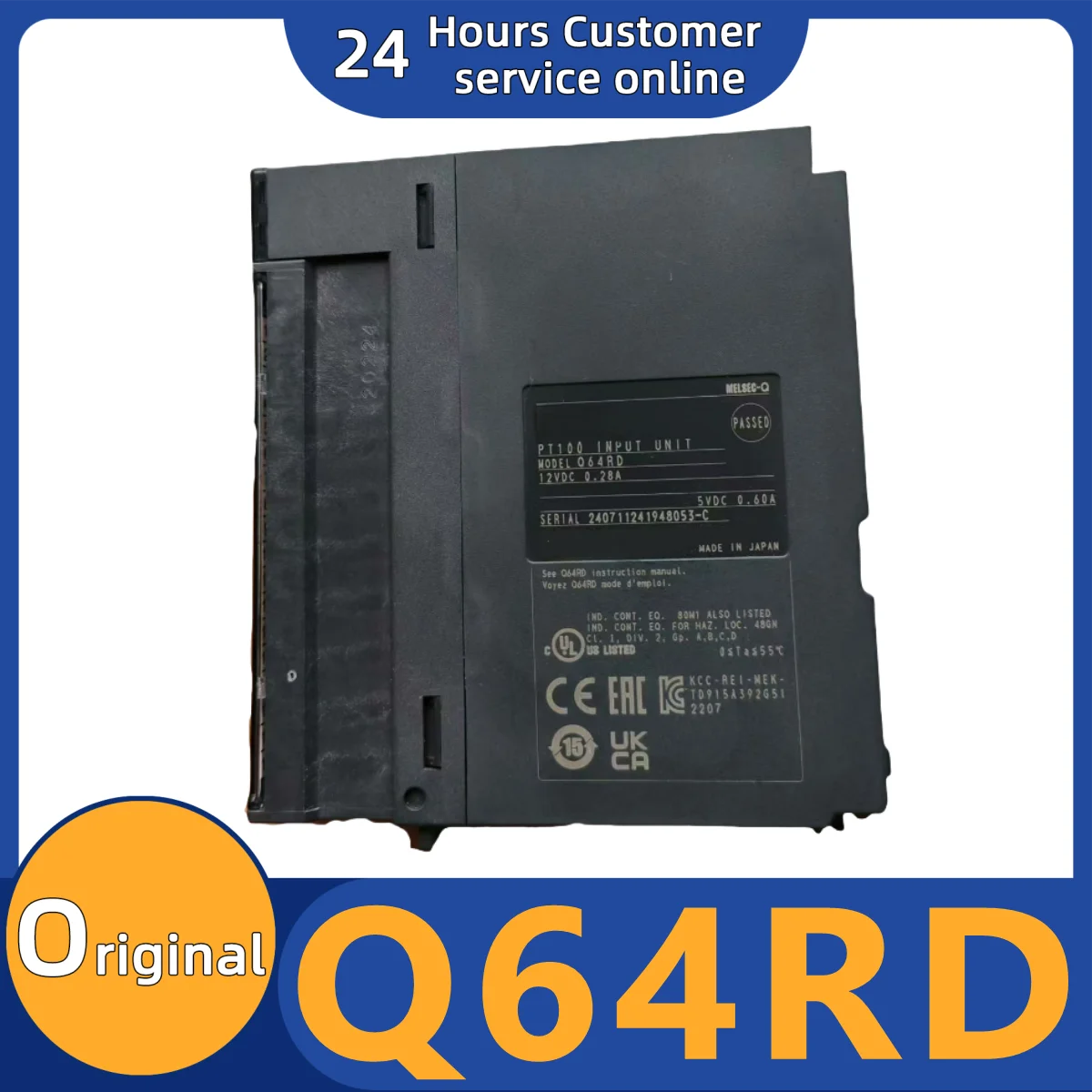 

New original module Q64RD Q64RD-G Q64P Q64TD