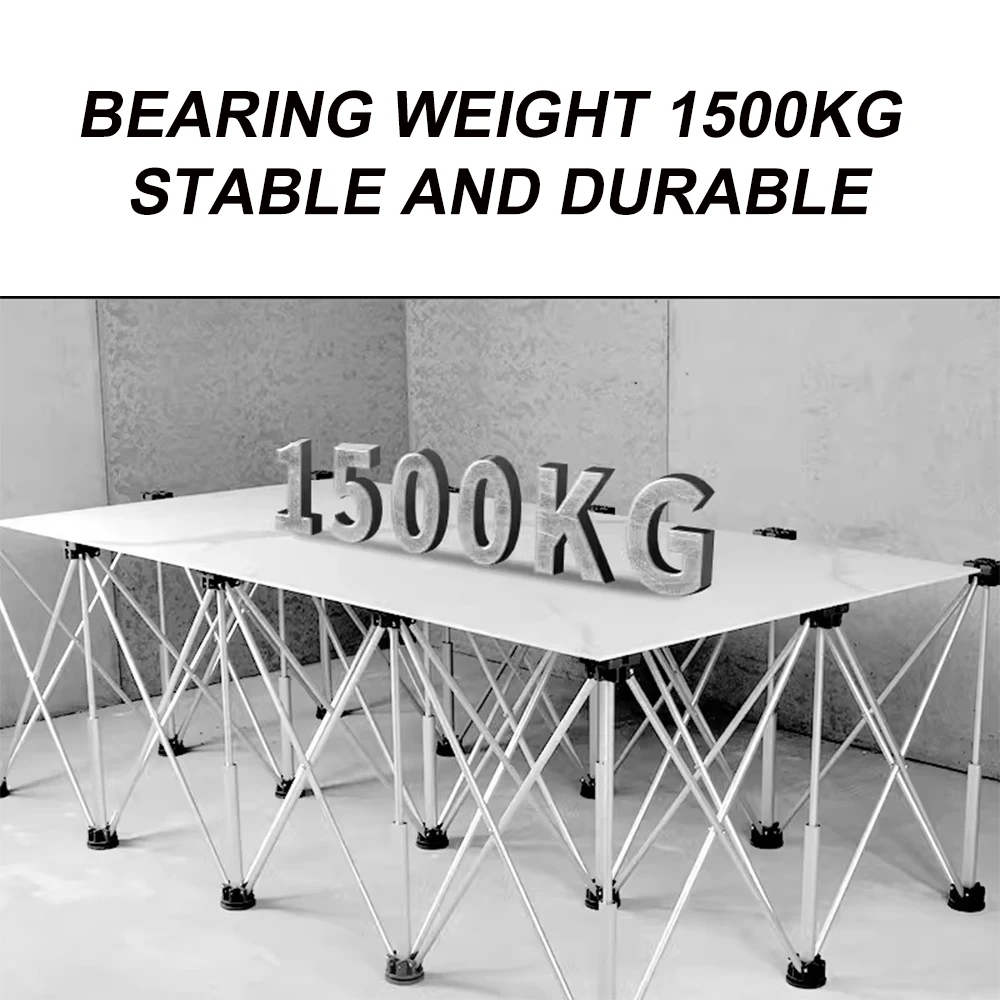 Spider Leg workbench woodworking telescopic Table aluminum alloy bracket can be folded