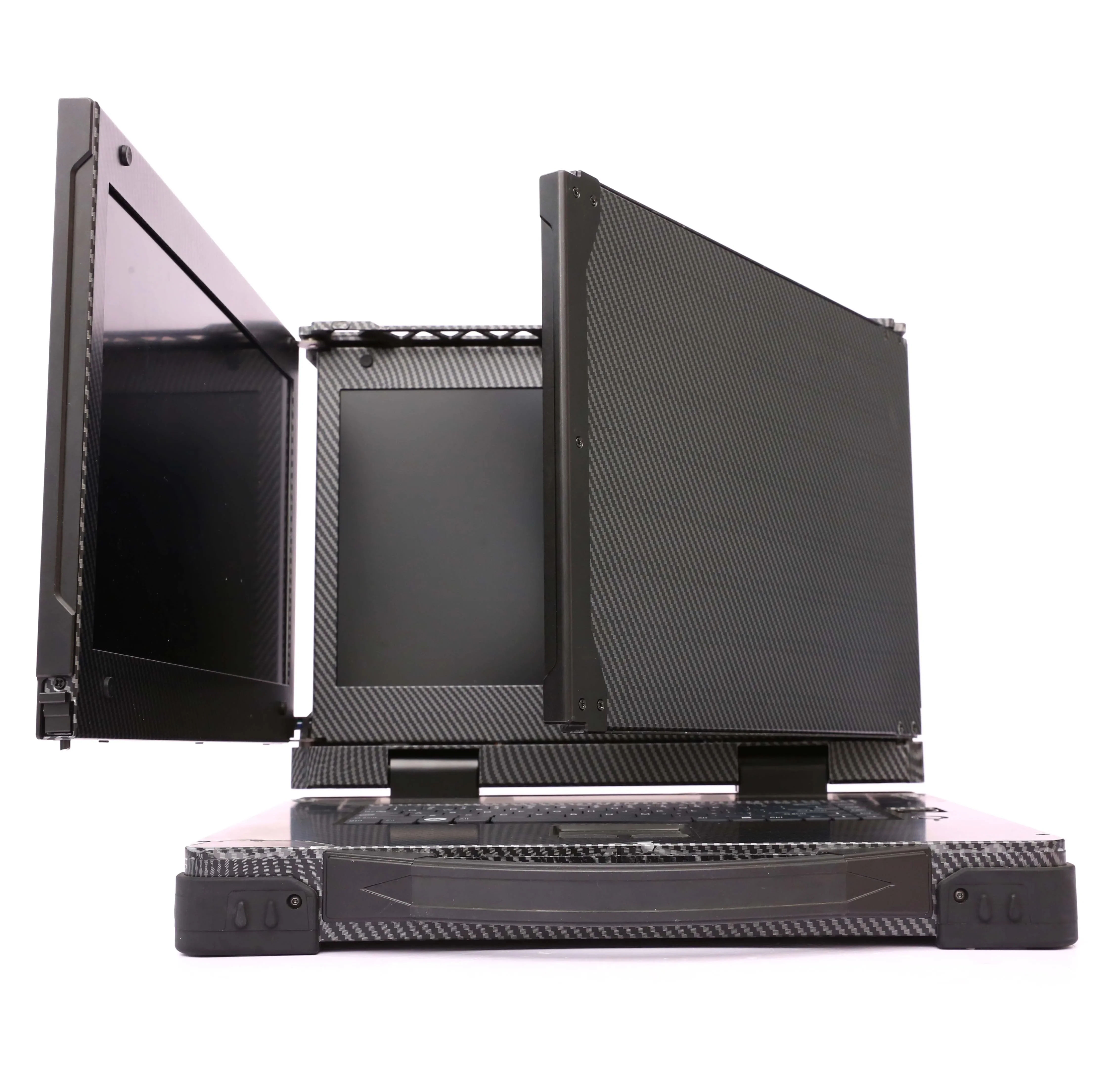 15.6 Inch Industrial Rugged Notebook Win Portable Computer Outdoor Rugged Laptop Three Screen Rugged Notebook