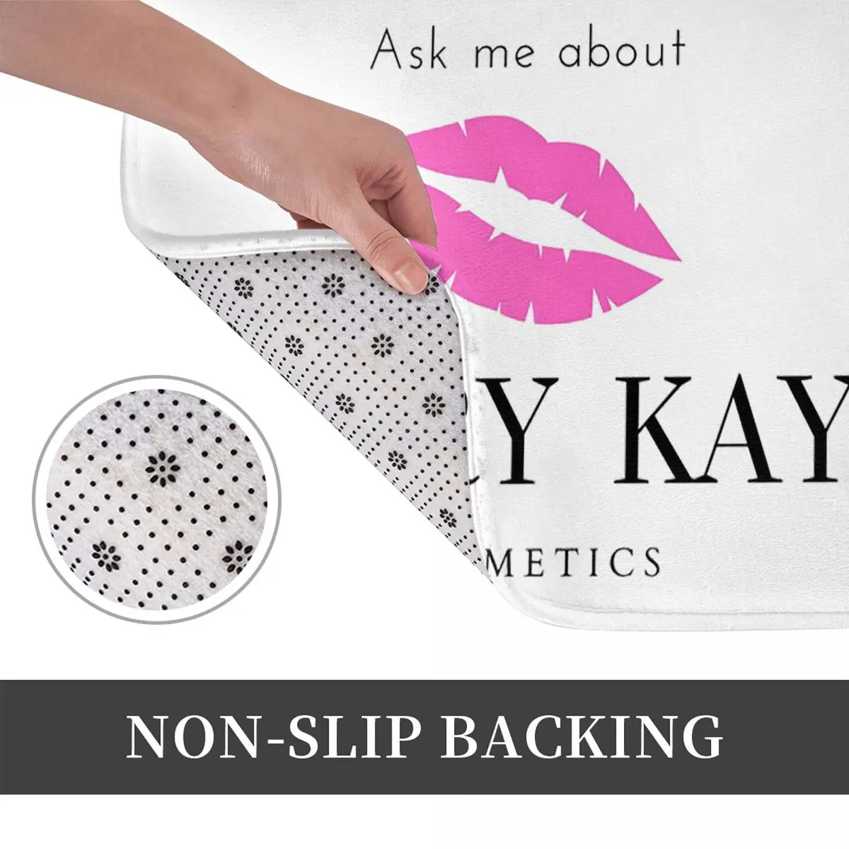 Ask Me About Mary Kay Anti-slip Doormat Floor Mat Sand Scraping Carpet Rug for Kitchen Entrance Home Balcony Footpad Mats