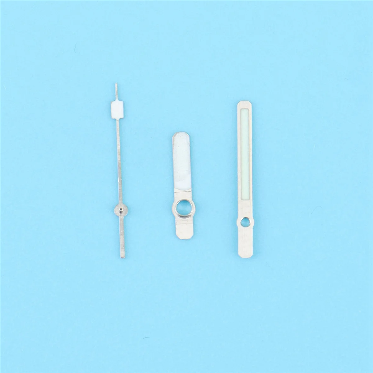 5x 62mas solide Uhrzeiger passen nh35 nh36 eta2824 2836 st2130 Uhrwerk japan c3 super grün drei dimensional