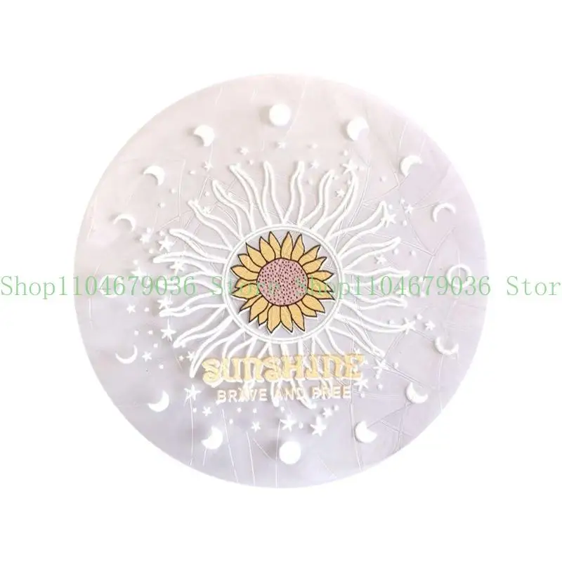 652F Rainbow Sun Catcher Window Clings, Assorted Shaped Decals, Anti Collision Window Stickers Home