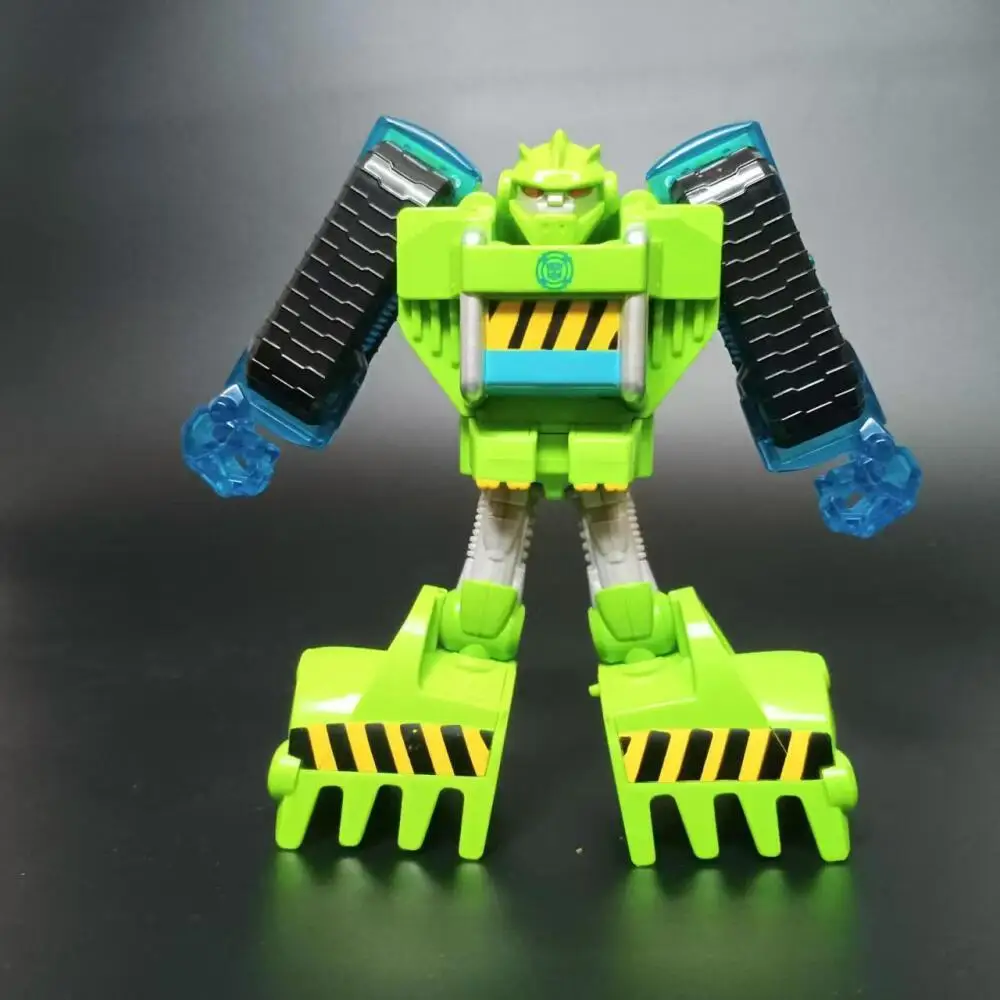 Hasbro Transformers Playskool Series Bonecrusher, Figura de Acción Original, Producto a Granel con Defectos, Regalo de Cumpleaños
