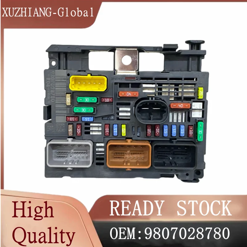 

Brand New Genuine R03 R04 R05 R20 L04 Fuse Box BSM 9807028780 For Peugeot 307 308 607 807 Partner Expert Mk3 Citroen C4 Berlingo