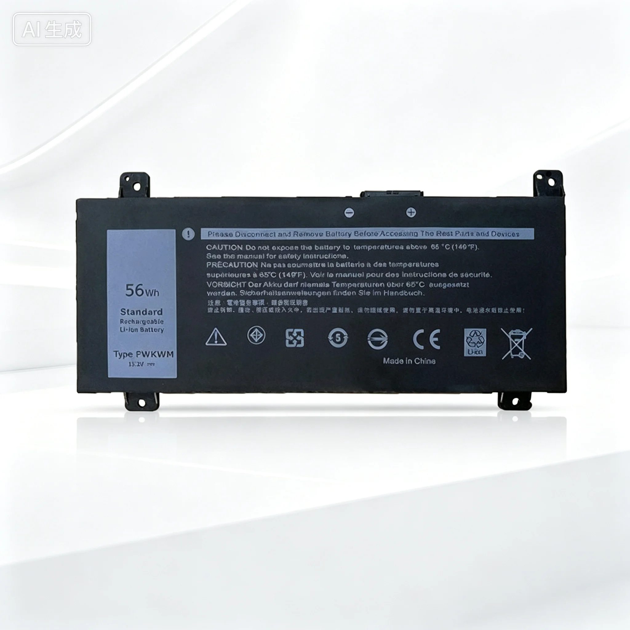 Laptop Battery PWKWM For Dell Inspiron 14 7000 7466 7467 P78G