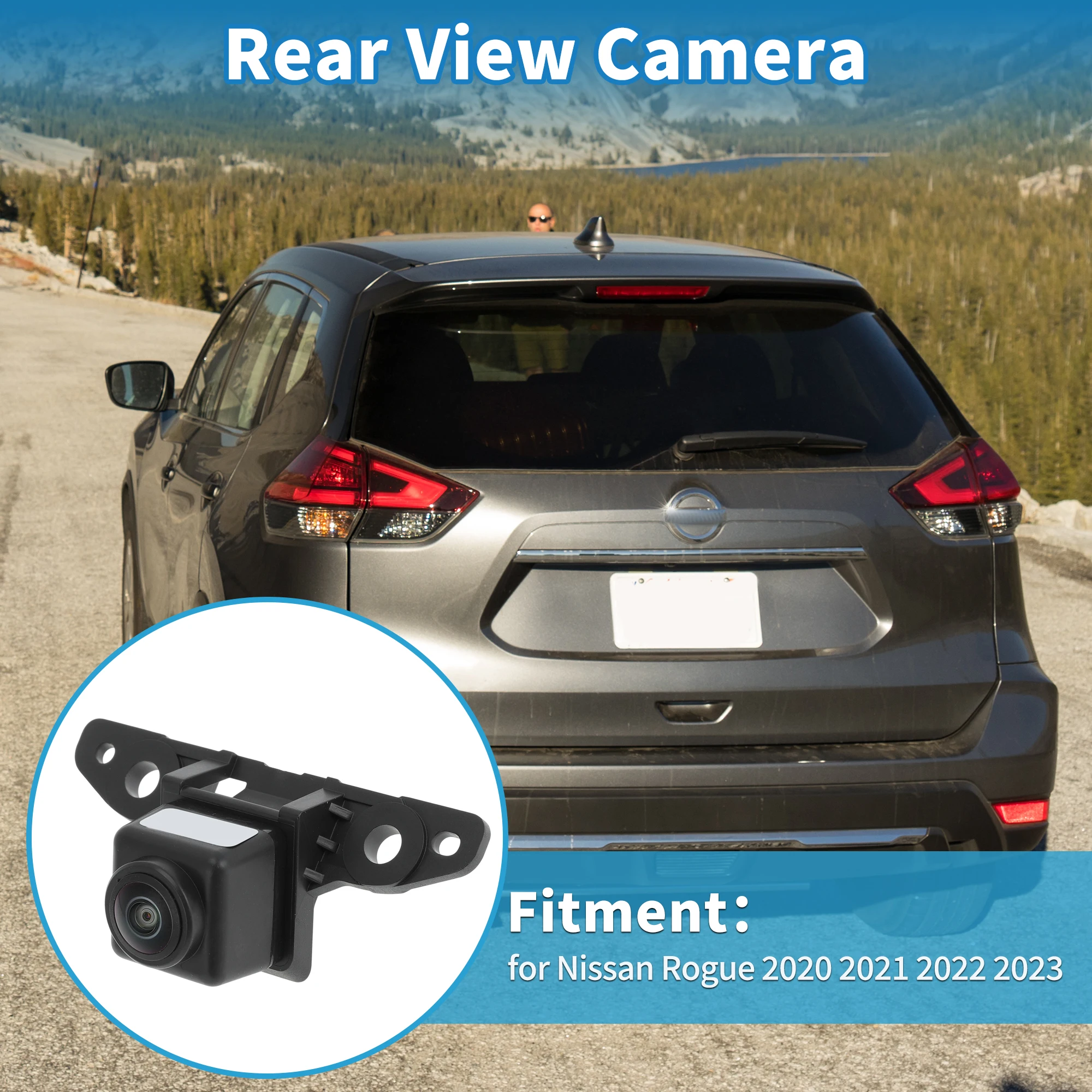 

UXCELL Rear View Camera Park Assist Backup Camera 284F16RA0B for Nissan Rogue 2020-2023