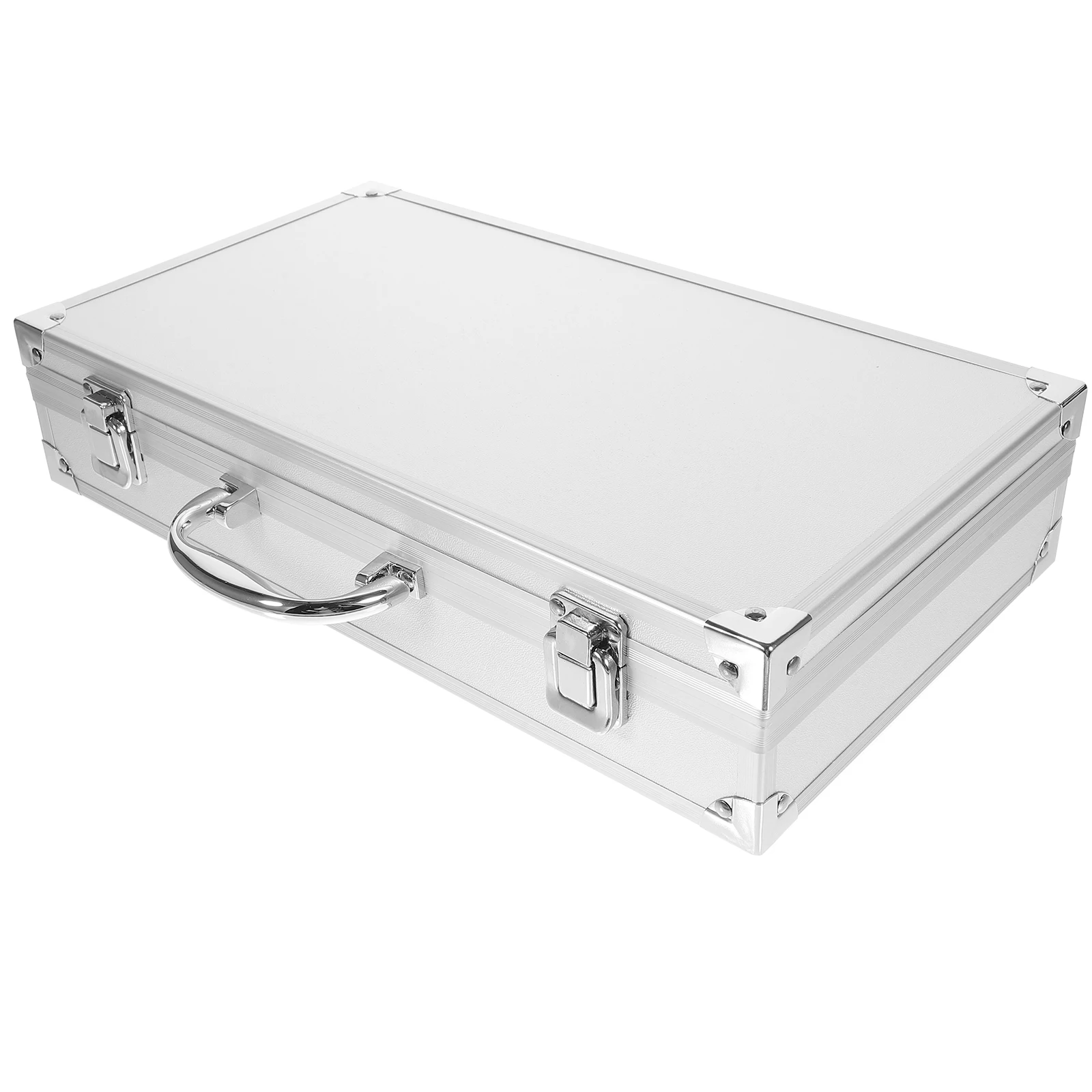 Toolbox Hard Carrying Case Aluminum All-purpose Metal Cases Alloy Cosmetics Travel
