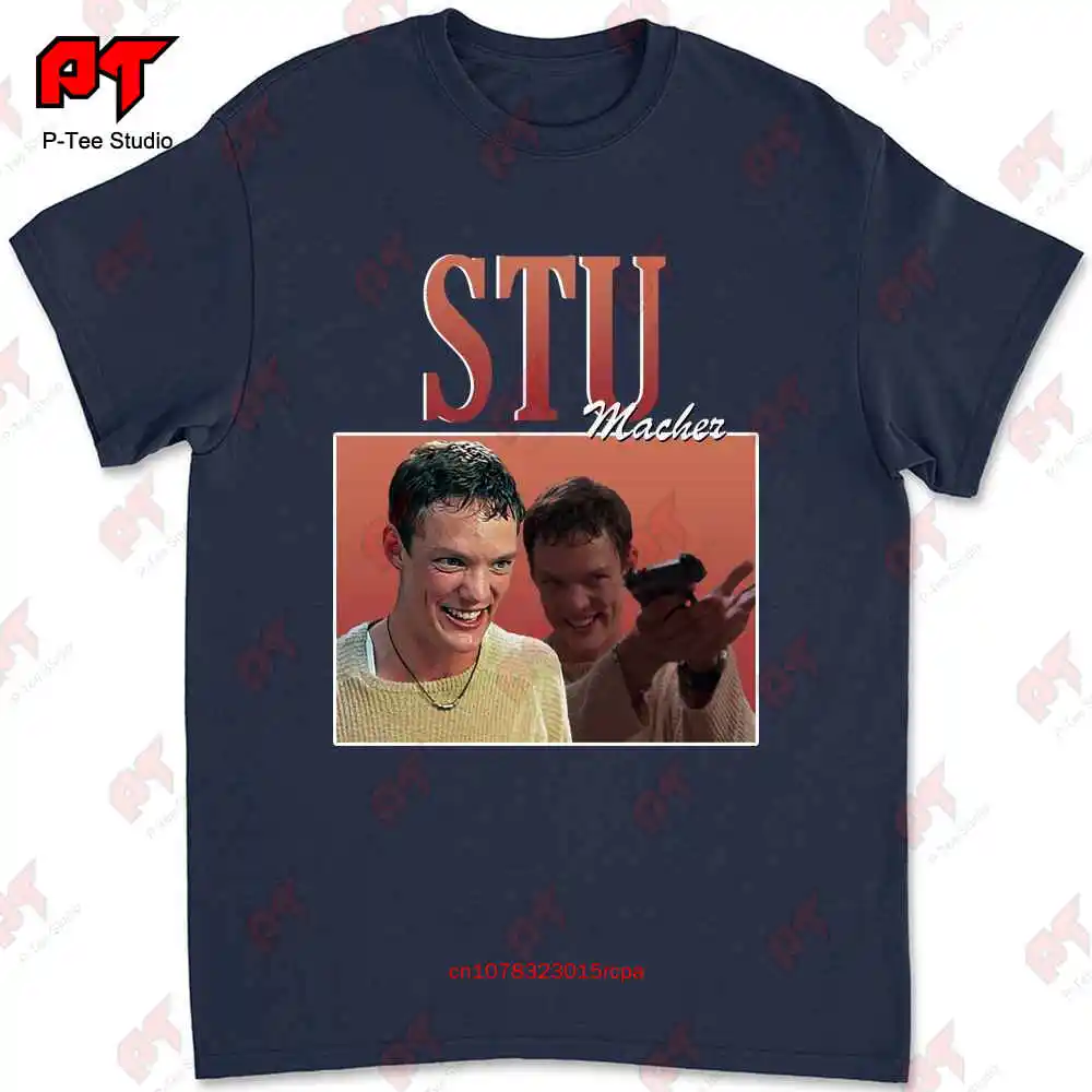 Stu Macher Scream Billy Loomis Randy Meeks Gale Weathers Tatum Riley Horror Movie T-shirt RYW2