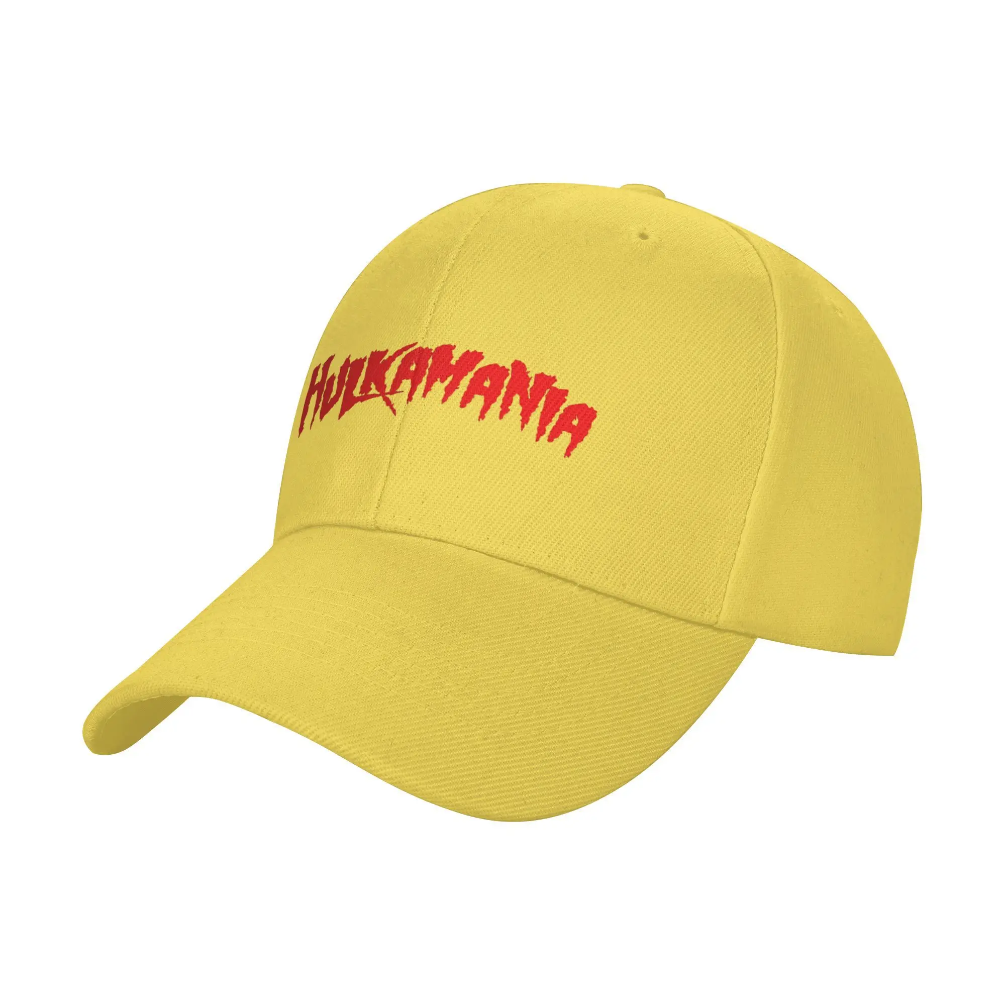 

Hulkamania Hulk Hogan Wrestling Hats Adult Outdoor Dad Hat Sun Caps Dad Hat Adjustable Polyester Baseball Cap Spring