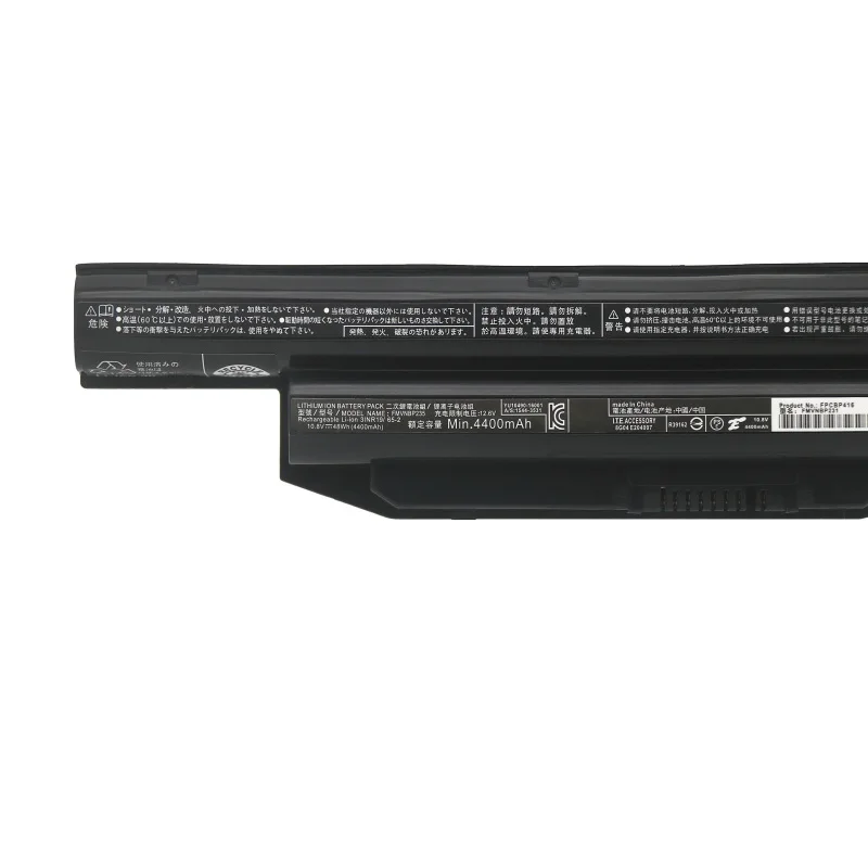 JC New FPB0311S FPCBP416 FMVNBP231 10.8V 49WH Laptop Battery For Fujitsu LifeBook A544 AH564 E733/E734/E743