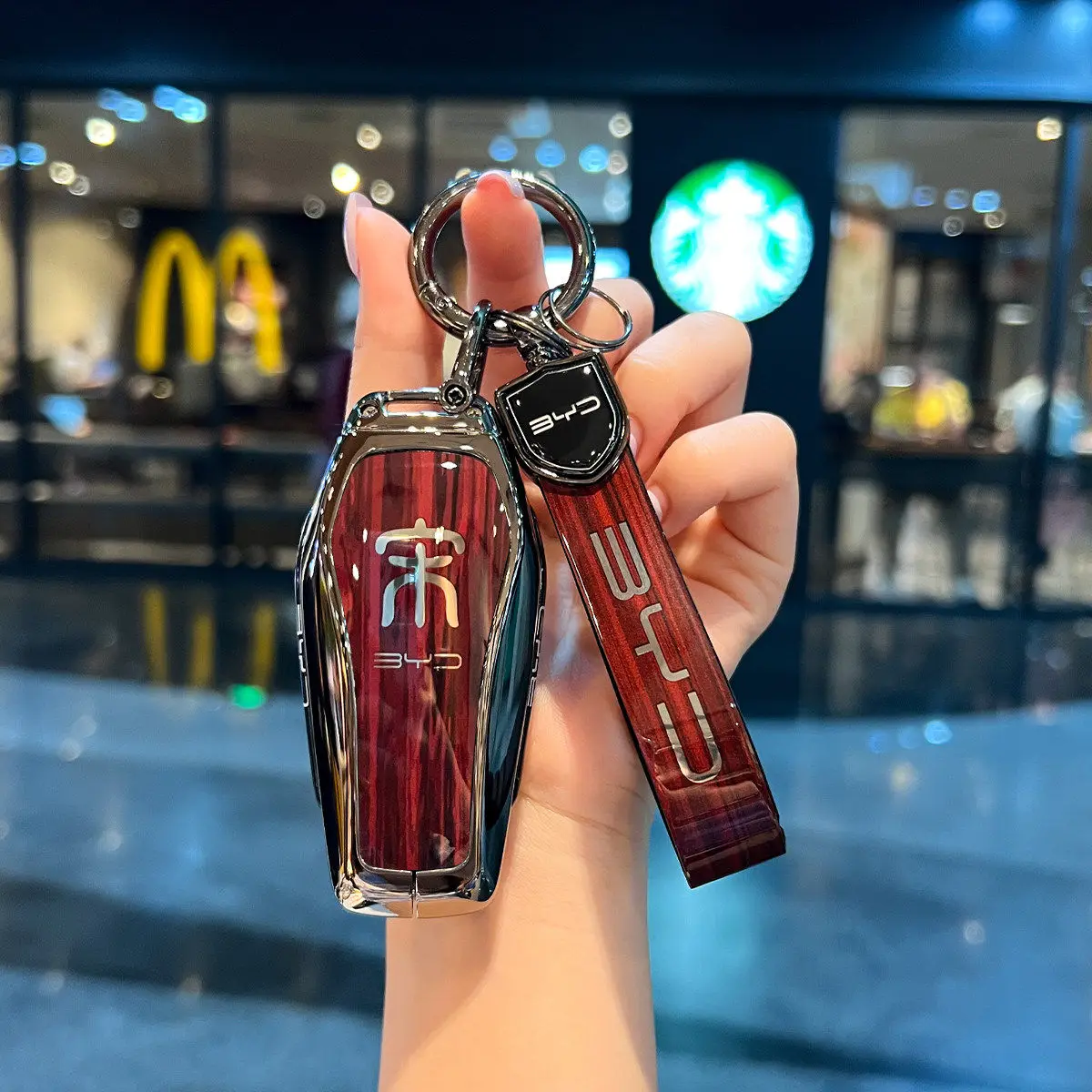 Suitable for the new BYD Song Plus keycase, Song Ldmi/max, Song Pro special EV buckle high-end men's shell bag