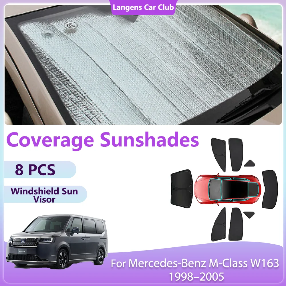 

Full Car Sun Shade Parasol Coverage for Honda Stepwgn RP6–8 2022 Mat Visor Side Window Sunshade Cover Anti UV Pad Accessories.
