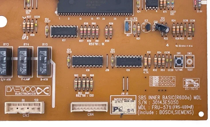 Used For Siemens Refrigerator Control Board 30143D5050 30143D5051 30143E5050 30143B4001 PCB Fridge Circuit Freezer Parts