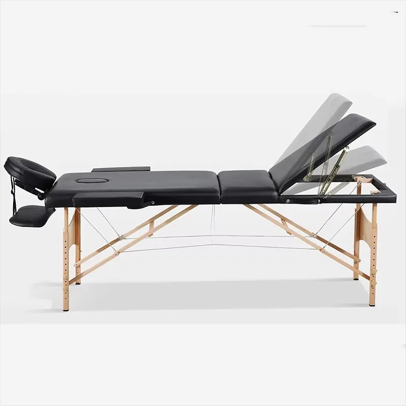 New Arrive 2024 Best-selling Height Adjustable Foldable Convenient Facial Massage Bed Lash Bed
