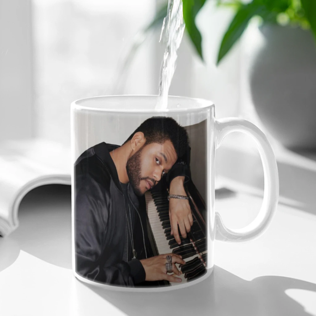 The-Weeknd-Free shipping Ceramic Cup Coffee Oatmeal Breakfast Cup Creative Personality Mug